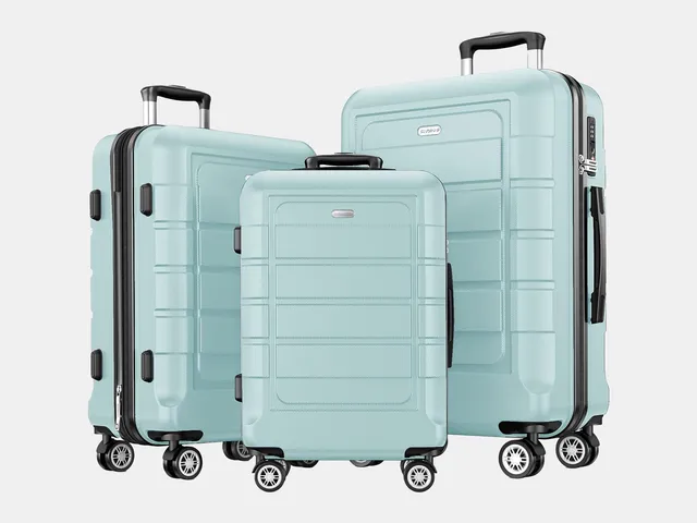 Set di valigie in colore verde menta